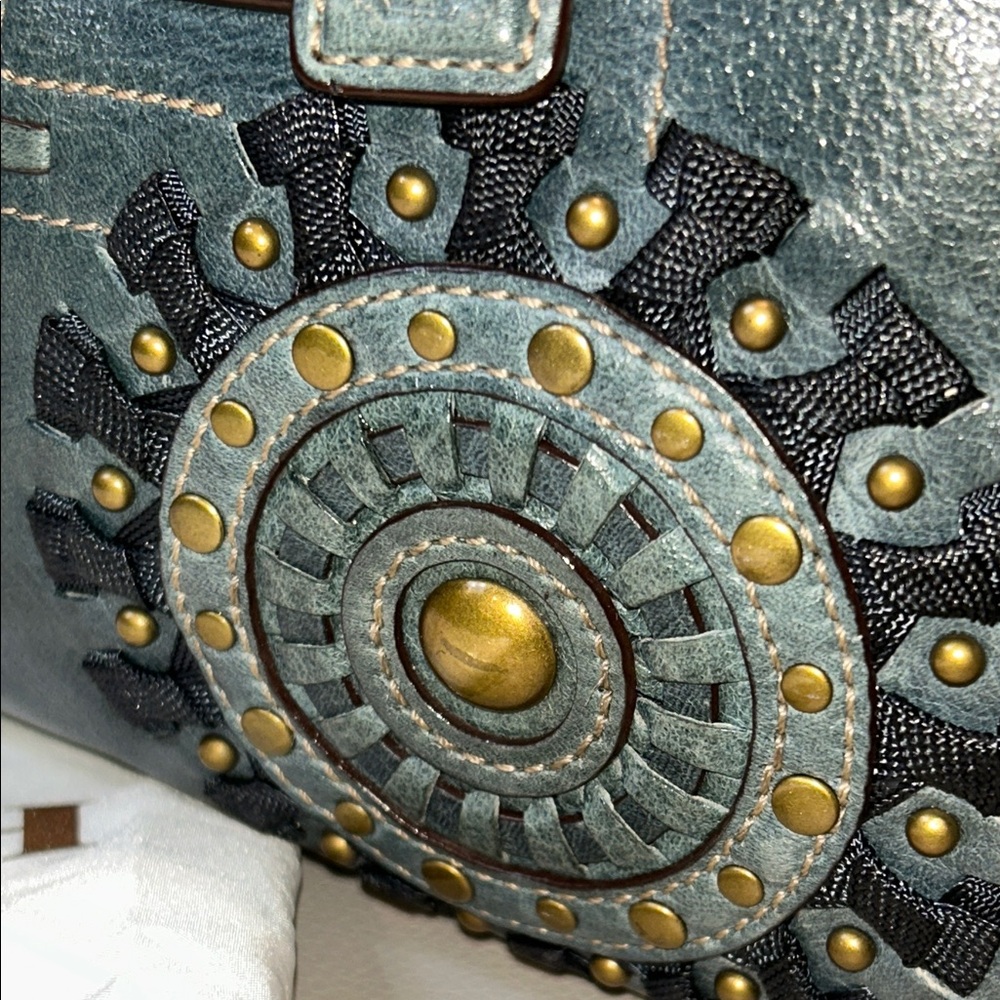 Coach RARE Lmt. Ed. Y2K SoHo MIA Laced Studded Satchel - Picture 5 of 17